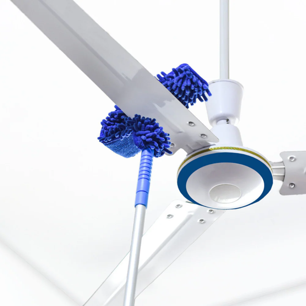 Flexible Extendable High Reach Microfiber Ceiling Fan Duster - Image 3