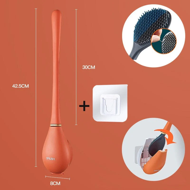 Flexible silicone toilet brush - Image 8
