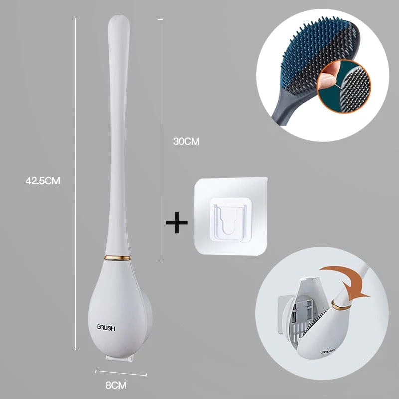 Flexible silicone toilet brush - Image 9