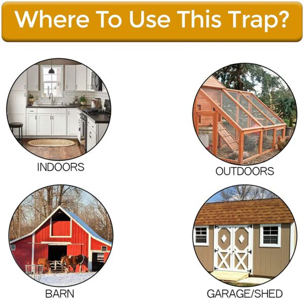 Premium Bucket Lid Mouse Trap - Image 4