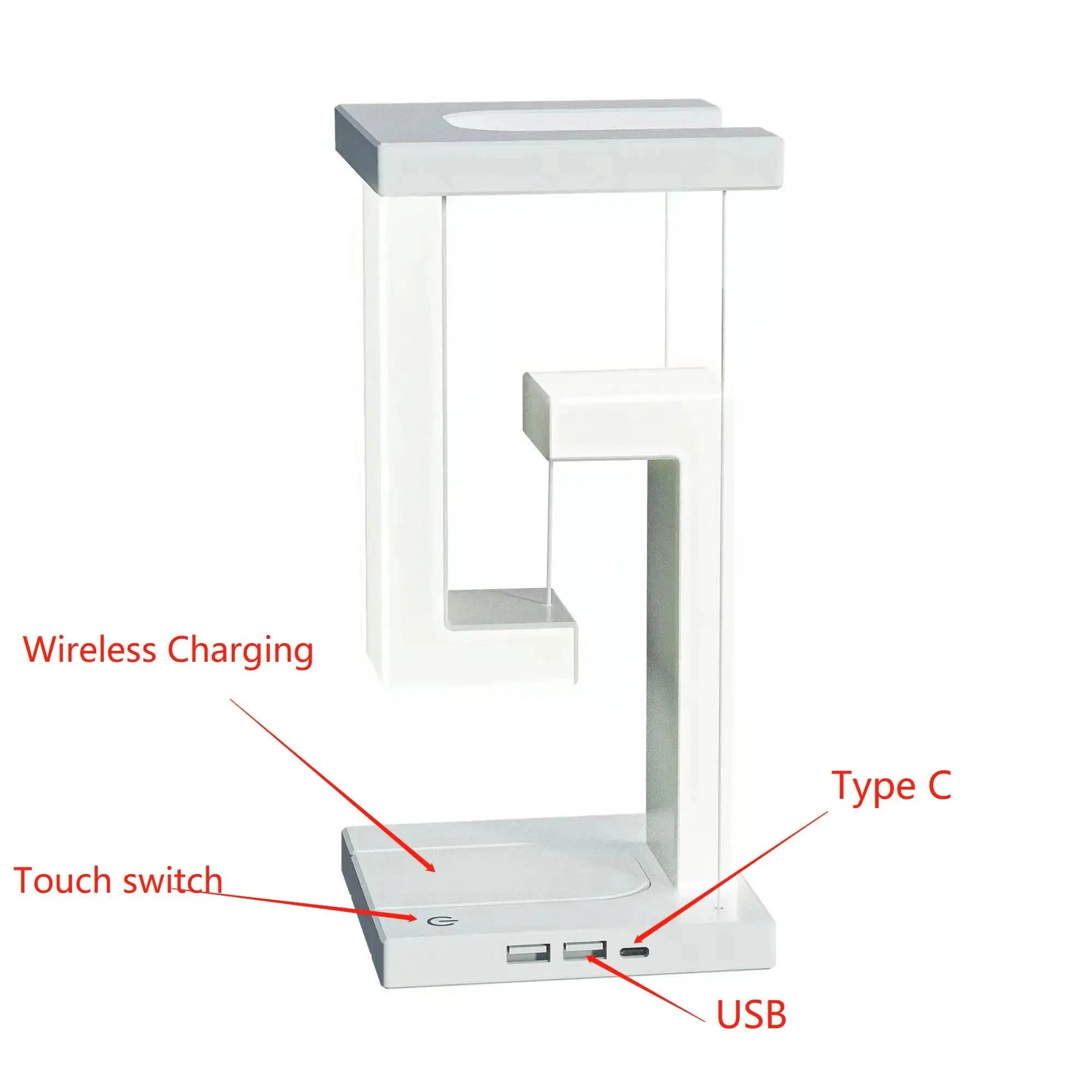 Floating Lamp with Wireless Charger - Image 7