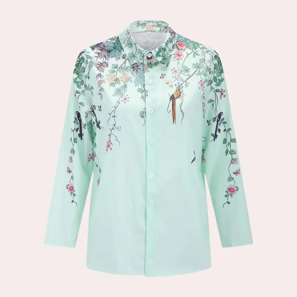 Floral Ladies Blouse - Image 3