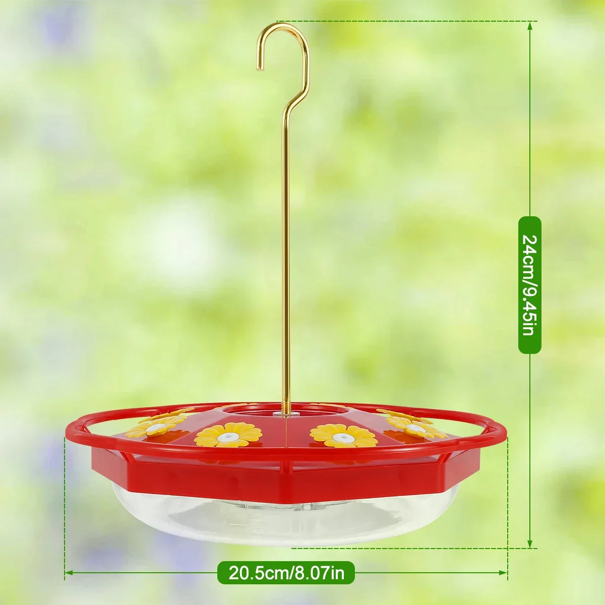 Flower-Shaped Hummingbird Feeder - Image 3