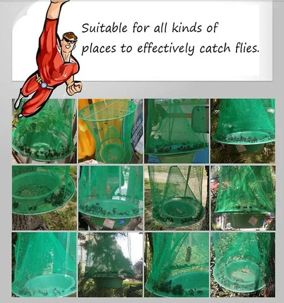 Fly Traps Reusable Ranch Fly Trap - Image 4