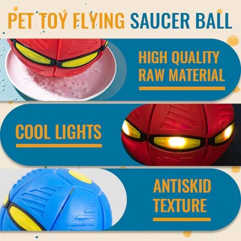 Flying Saucer Ball Dog Toy - Image 10