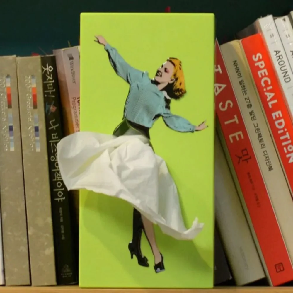 Flying Skirt Tissue Box - Image 2