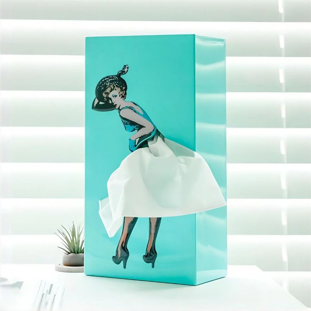 Flying Skirt Tissue Box - Image 3