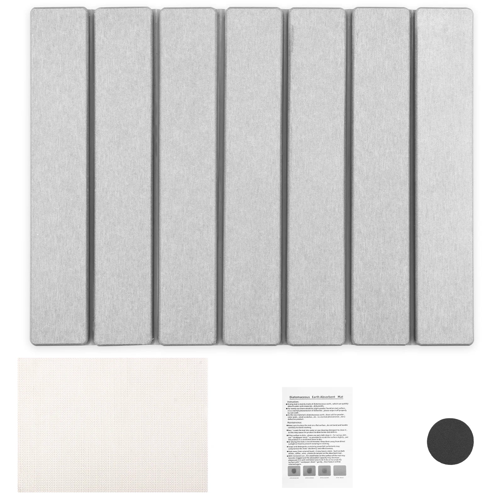 Foldable Diatomite Stone Dish Drying Mat - Image 5