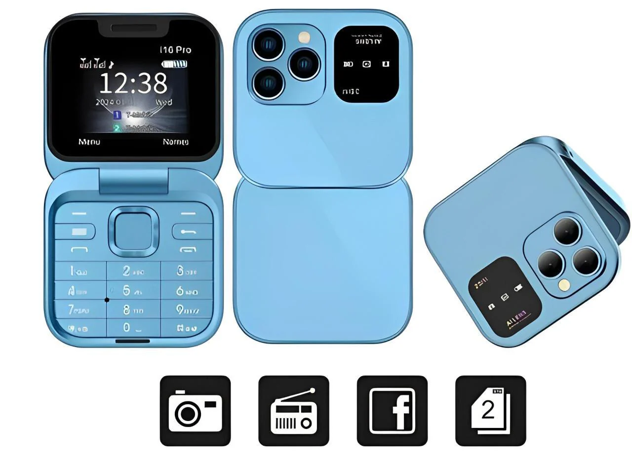 Foldable Dual SIM Phone - Image 3
