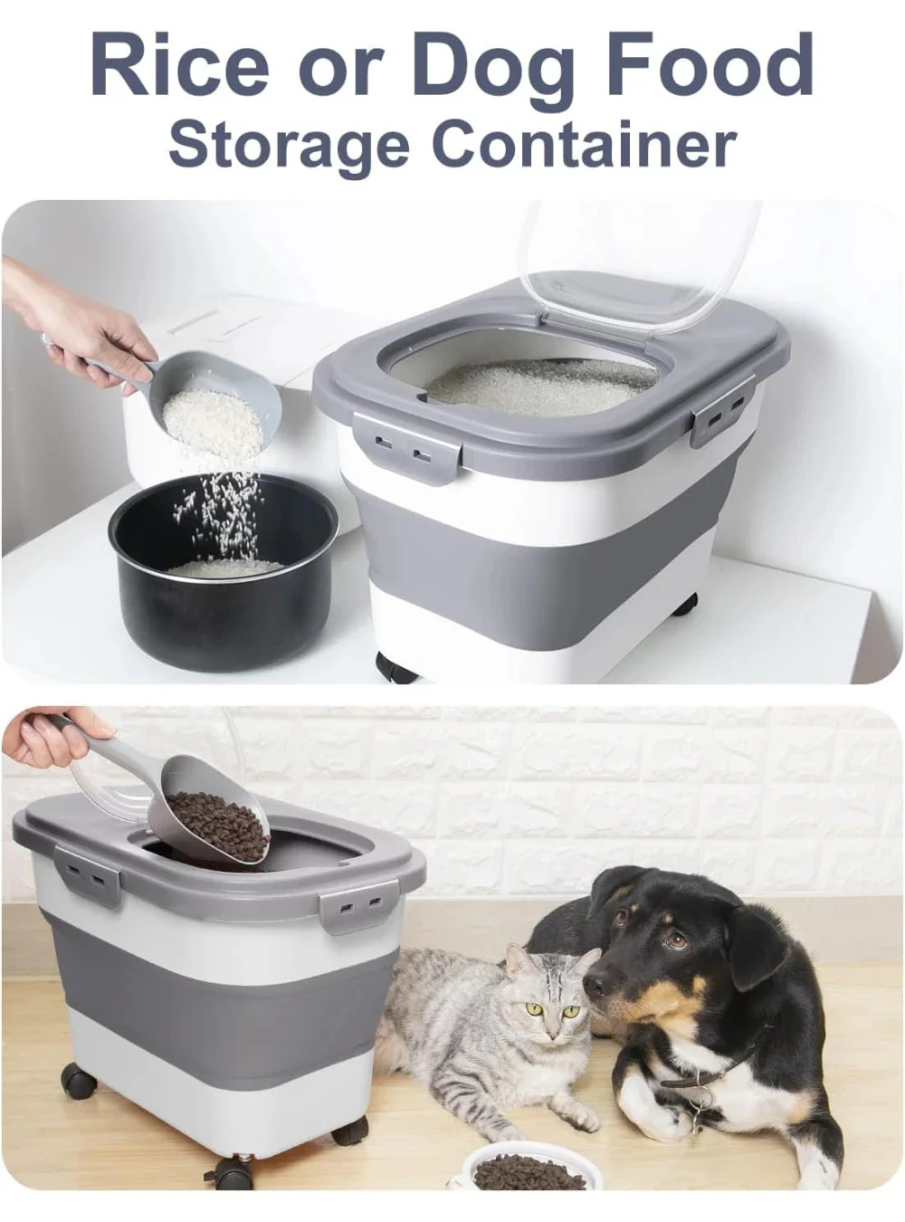 Foldable Large Capacity Food Storage - Image 7