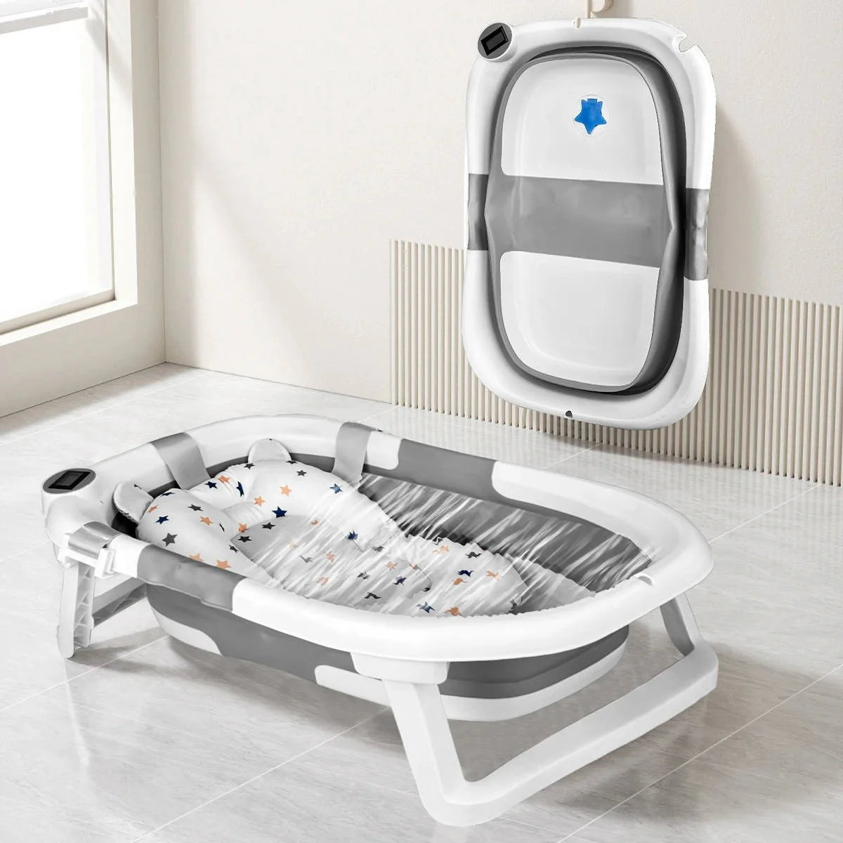 Foldable Newborn Bathing Tub - Image 8