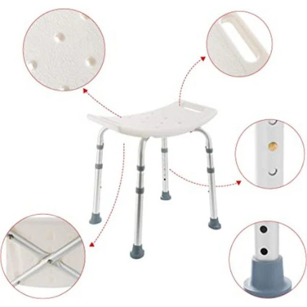 Foldable Shower Stool - Image 2
