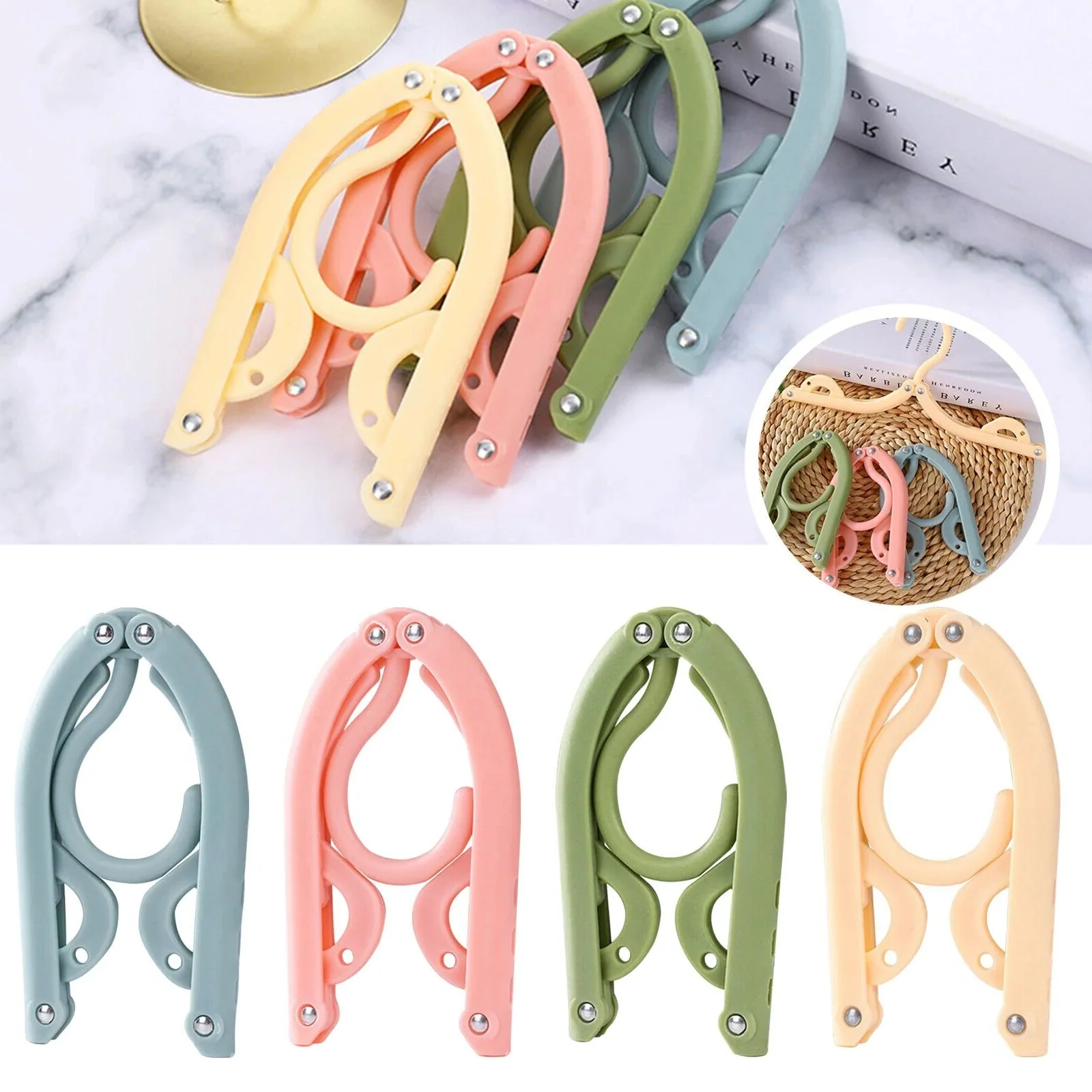 Foldable Travel Clothes Hanger - Image 5