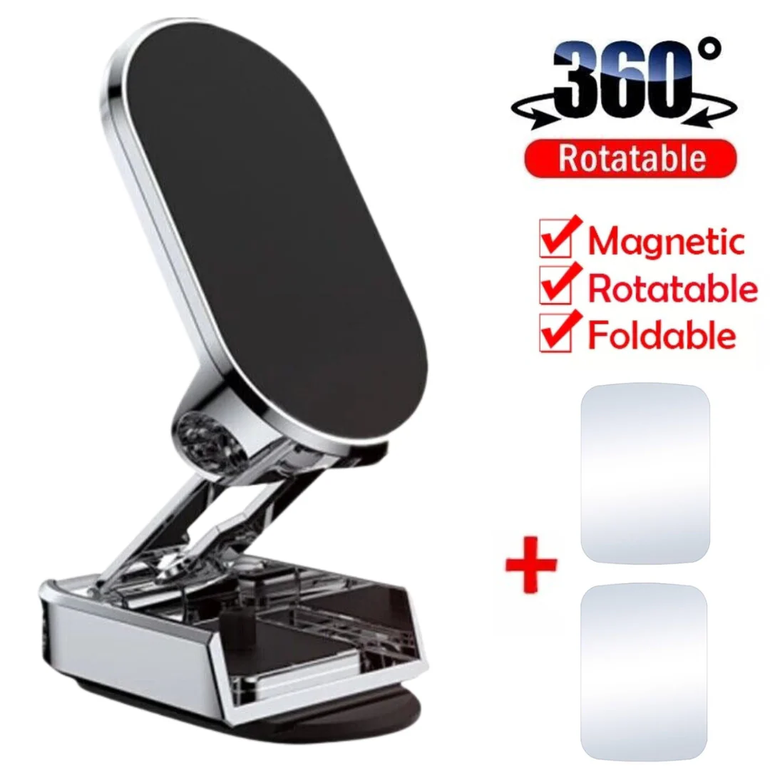 Folding Magnetic Car Phone Holder - Image 2