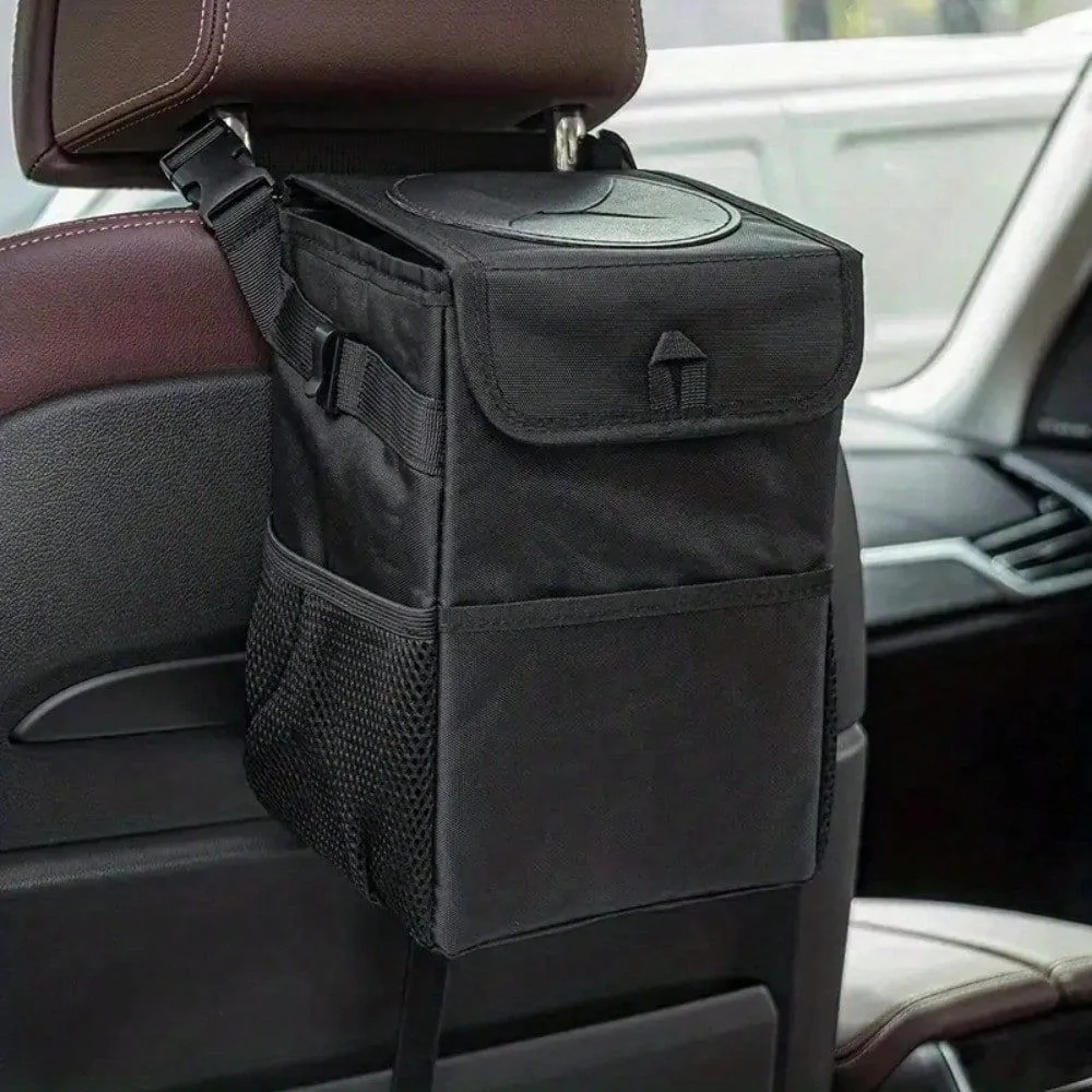 Free Hanging Waterproof Car Trashcan Bin - Image 2