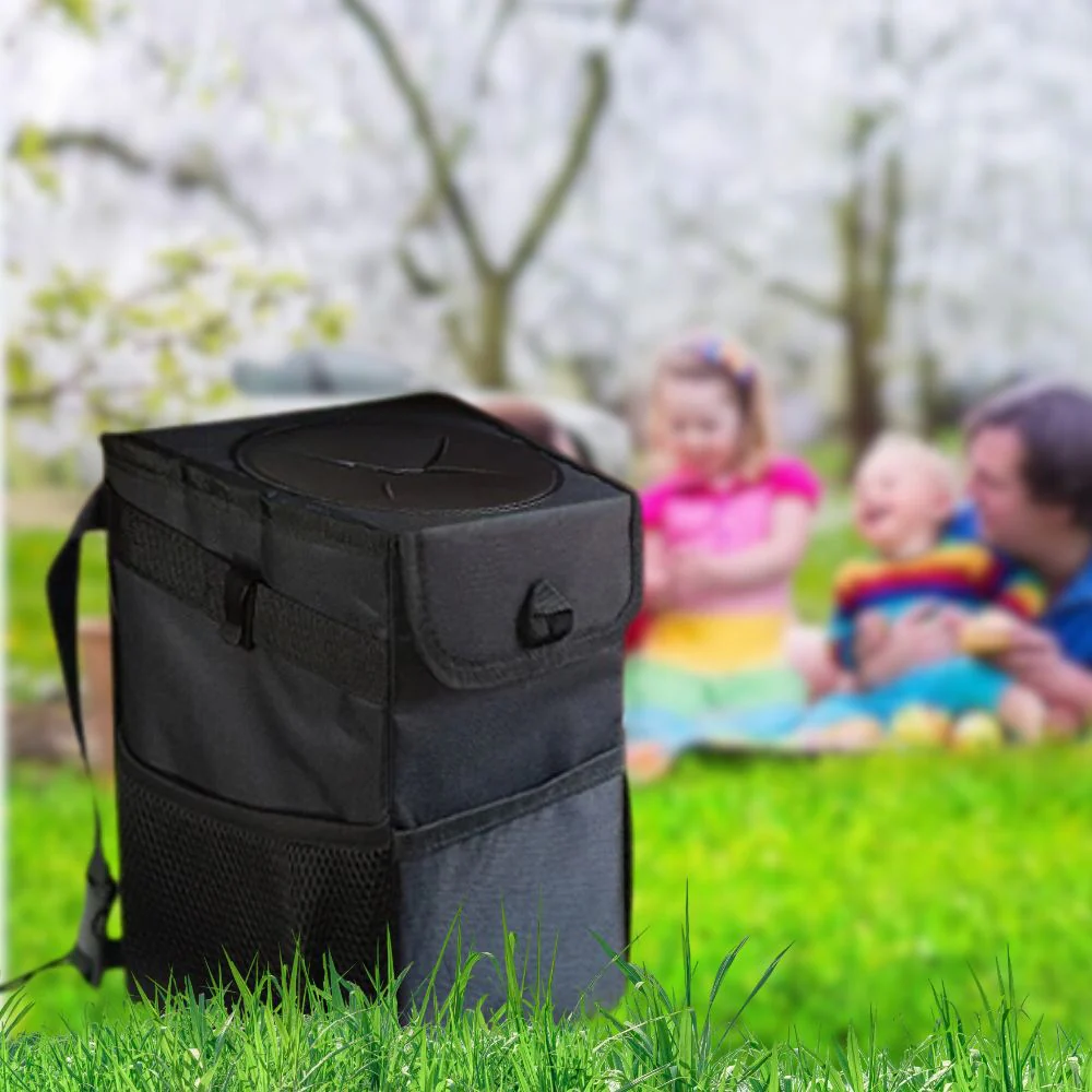 Free Hanging Waterproof Car Trashcan Bin - Image 3