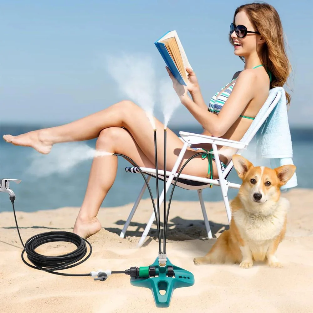 Freestanding Outdoor Home Patio Cooling Misting System - Image 3
