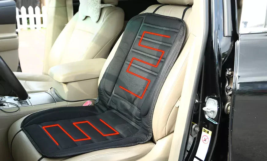 Full Coverage Heated Winter Car Seat Warmer Cushion Pad - Image 6