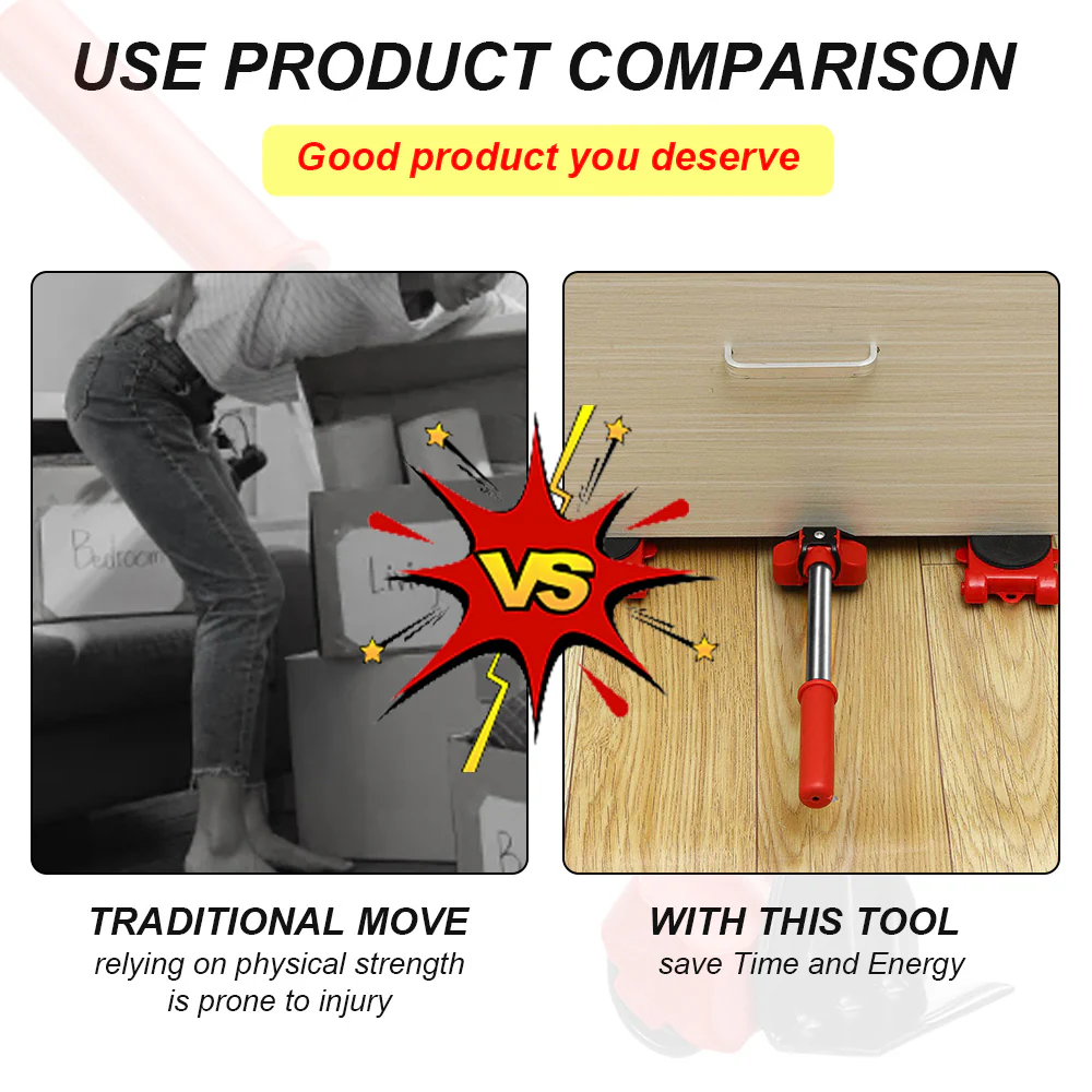 Furniture Rollers And Lifters For Moving - Image 4