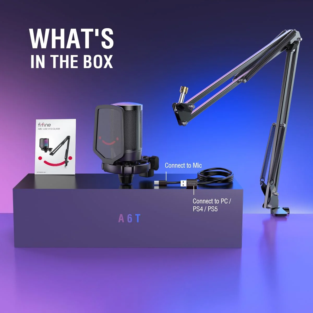 Gaming PC Microphone Podcast Condenser Mic - Image 3
