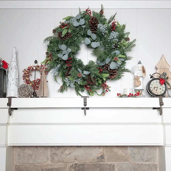 Garland Christmas Stocking Holders for Mantle - Image 10