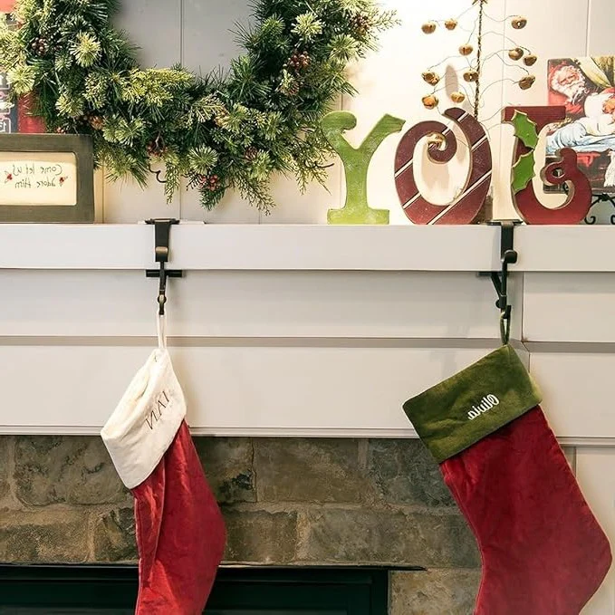 Garland Christmas Stocking Holders for Mantle - Image 6