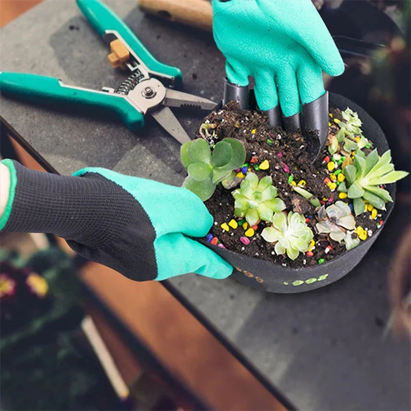 Genius gardening gloves with claws - Image 6