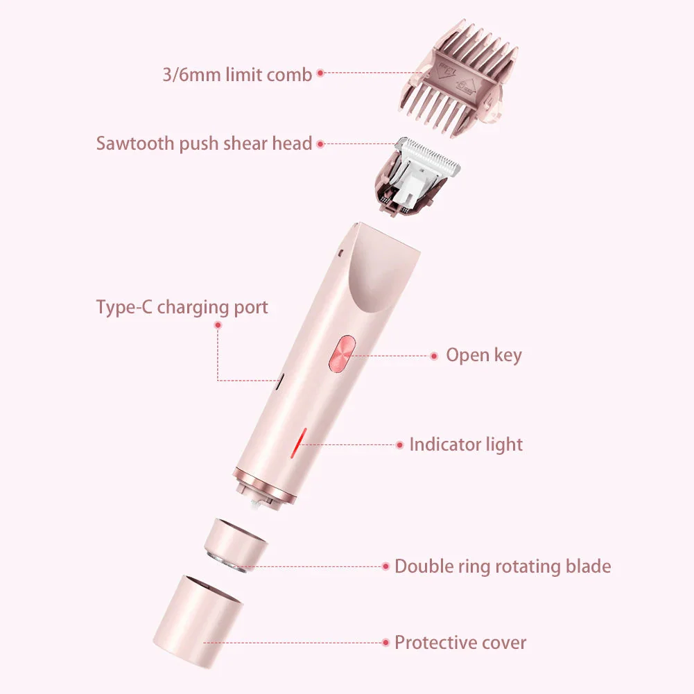 Gentle Electric Hair Trimmer For Women - Image 6