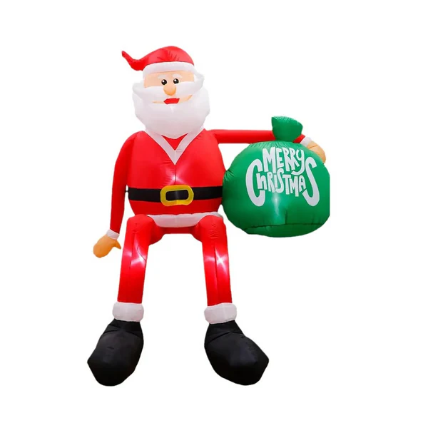 Giant 8FT LED Climbing Santa Inflatable – Premium Outdoor Christmas Decoration - Image 6