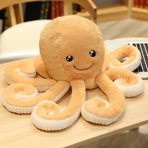 Giant Octopus Plush Stuffed Animal - Image 2