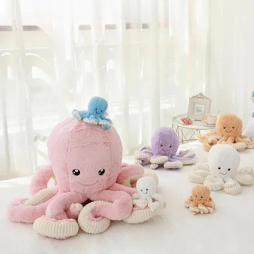 Giant Octopus Plush Stuffed Animal - Image 7