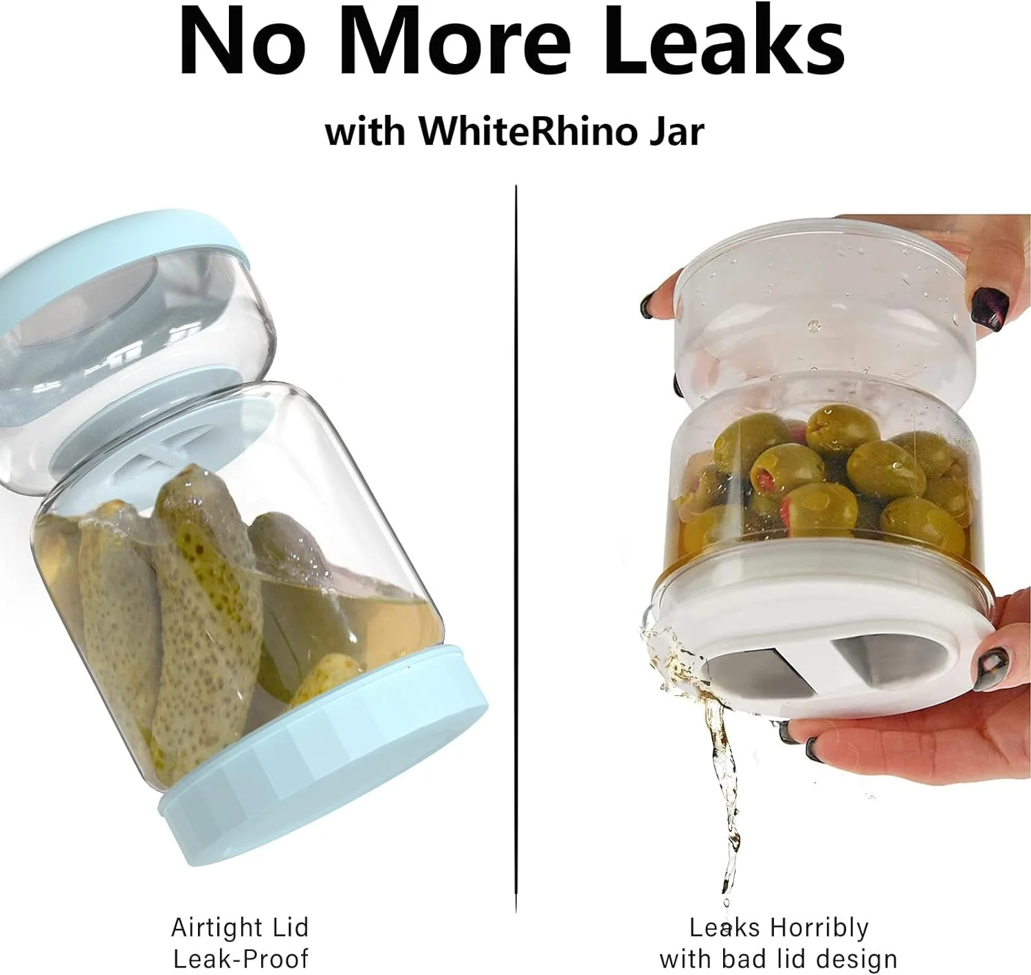 Glass Pickle Separator Jar - Image 5