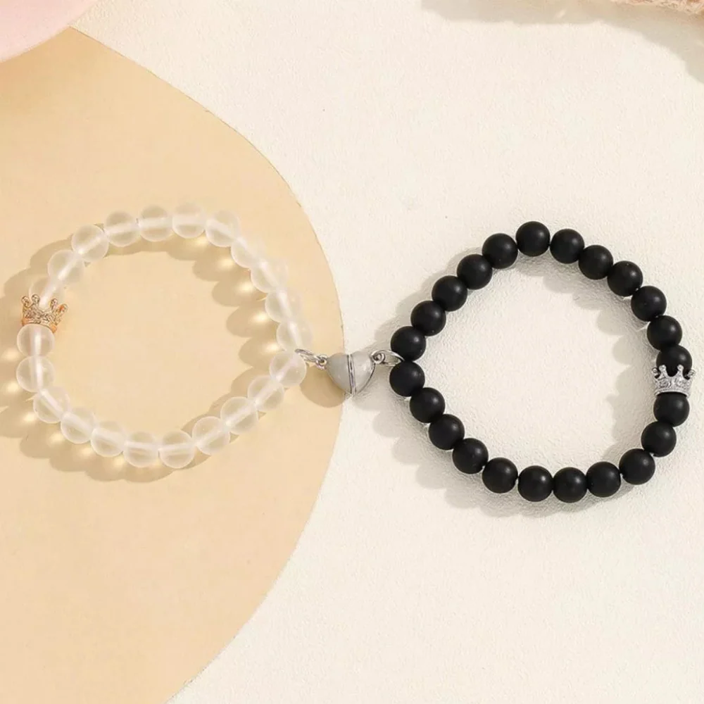 Glow Heart Magnetic Couples Gift Bracelet - Image 4