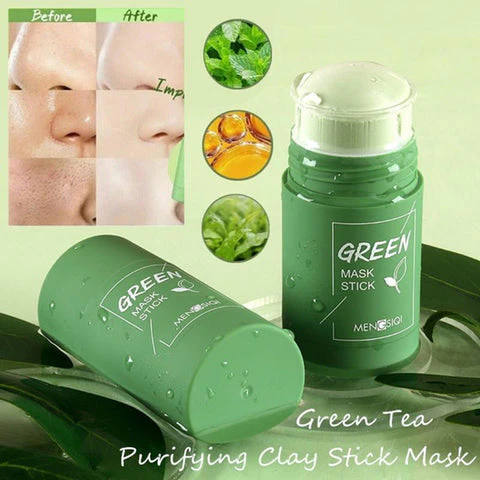 Green Tea Clay Deep Cleanse Mask Stick - Image 3