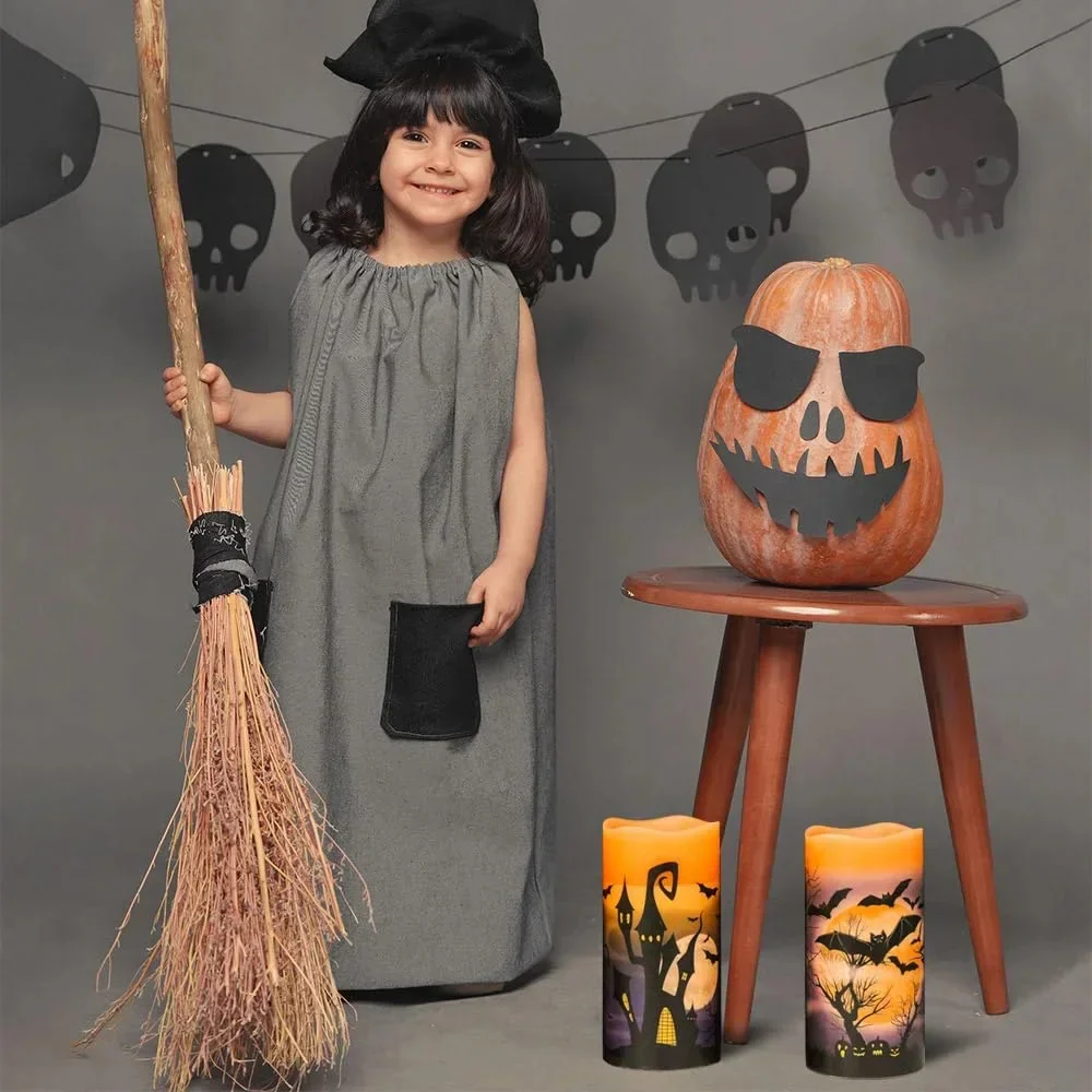 Halloween Flameless Candles Set - Image 2