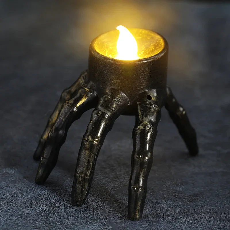 Halloween Flameless Tea Light Candles - Image 3