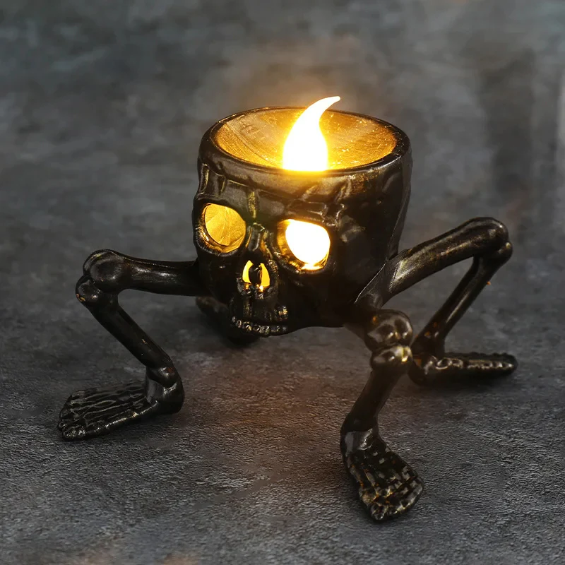 Halloween Flameless Tea Light Candles - Image 4