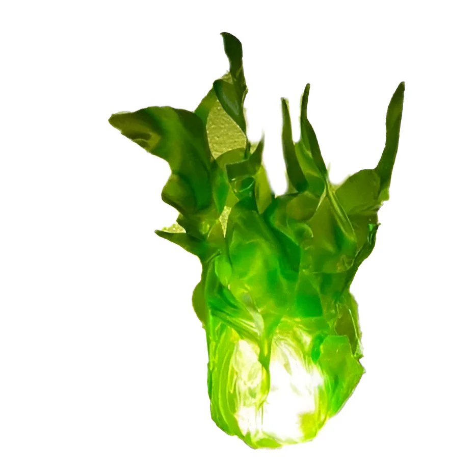 Halloween Floating Fireball Prop - LED Glowing Fireball Ornament - Image 3