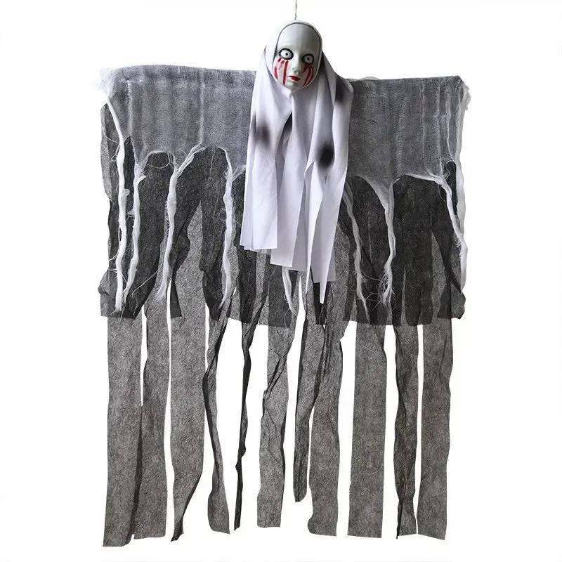 Halloween Hanging Ghost Decorations Skull - Image 5
