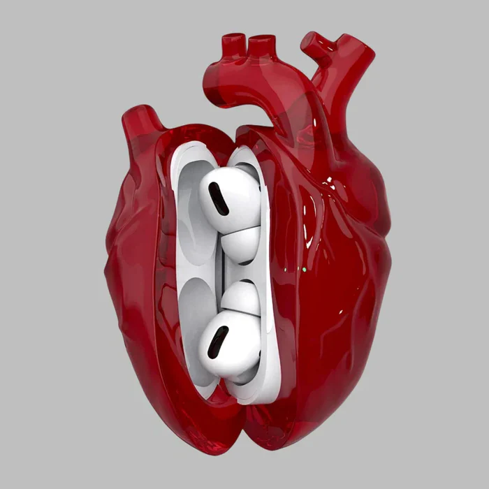 Halloween Heart of Music – Stylish Protection for Your AirPods - Image 3