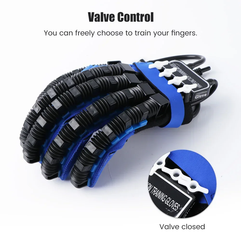 Hand Finger Rehabilitation Exerciser Robot Gloves Stroke Hemiplegia Cerebral Infarction Training Equipment Therapy - Image 2