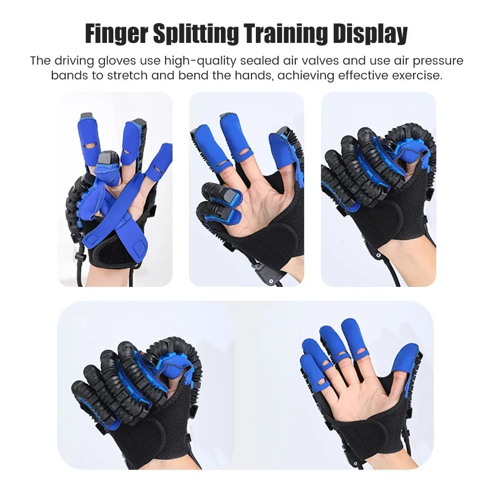 Hand Finger Rehabilitation Exerciser Robot Gloves Stroke Hemiplegia Cerebral Infarction Training Equipment Therapy - Image 3