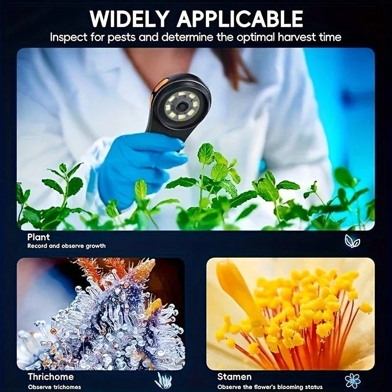 Handheld Portable Microscope Coin & Jewelry Magnifier 500X - Image 5