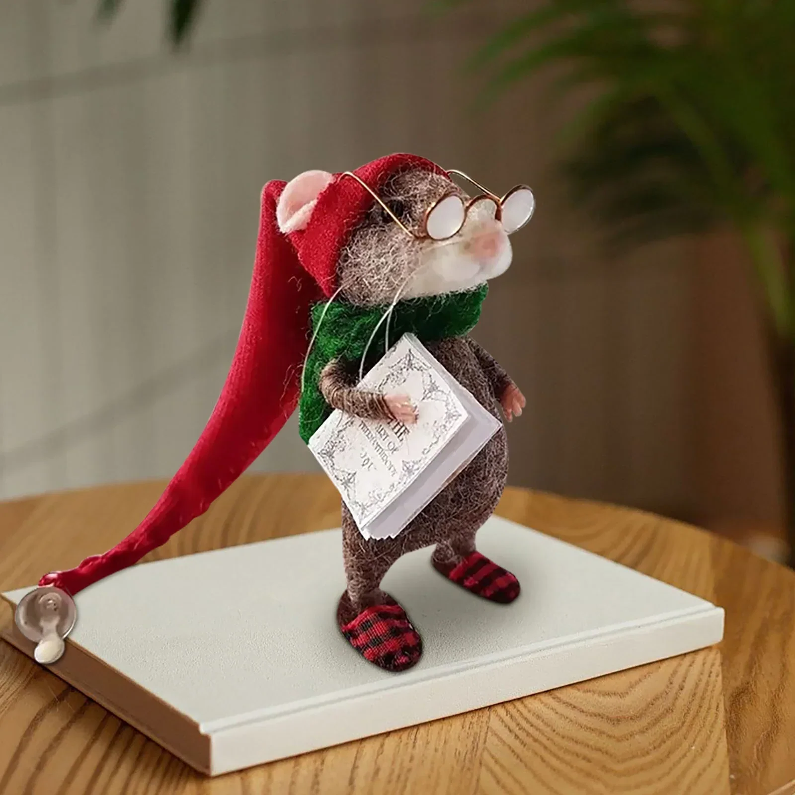 Handmade Cute Needle Felted Mouse DIY Craft Kit - Image 4