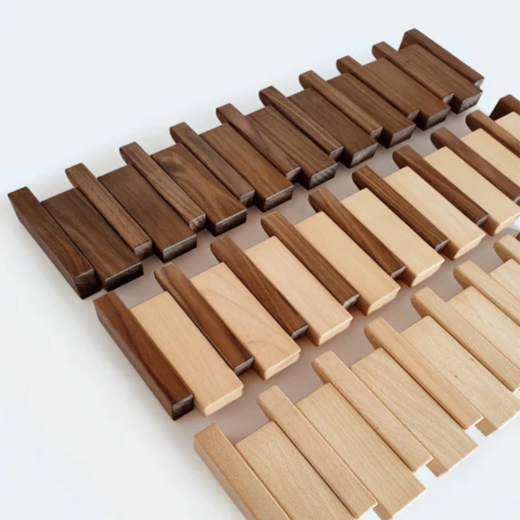 Handmade Wooden Coat Rack - Image 4