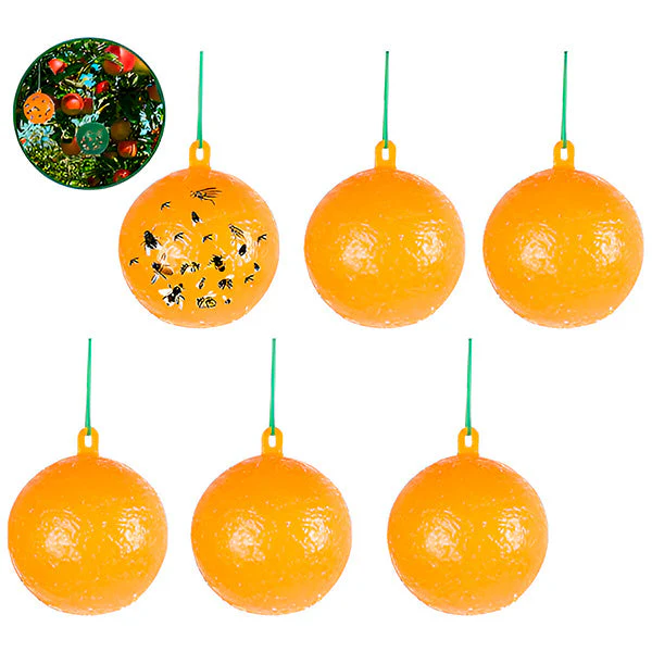 Hanging Fly Trap with Adhesive Layer (6 Pcs) - Image 3