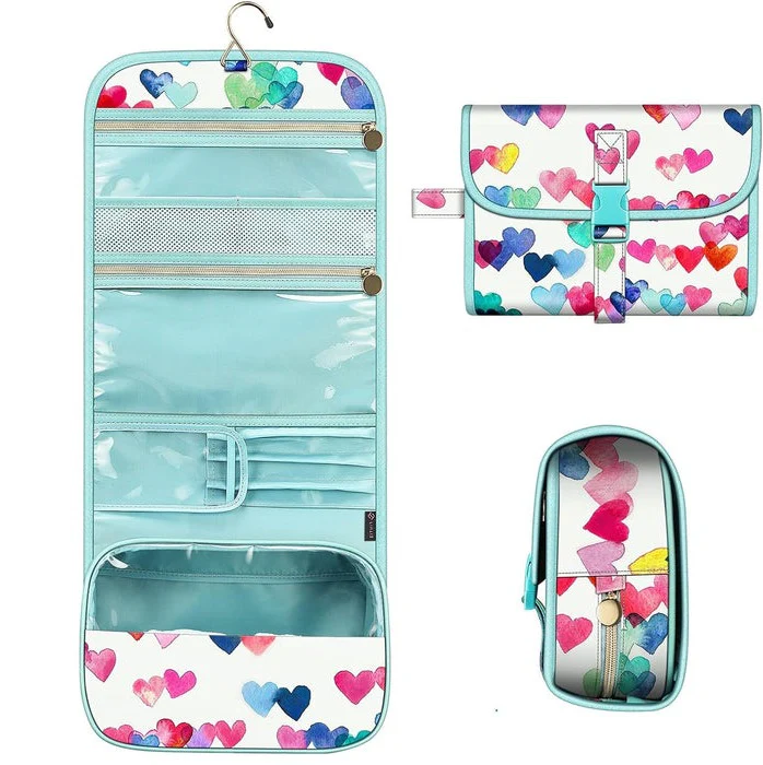 Hanging Makeup Organizer Pouch - Image 5