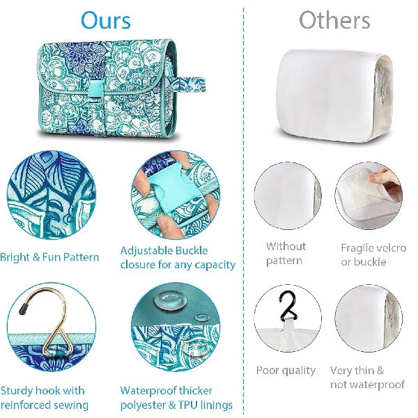 Hanging Makeup Organizer Pouch - Image 7