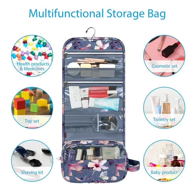 Hanging Makeup Organizer Pouch - Image 9