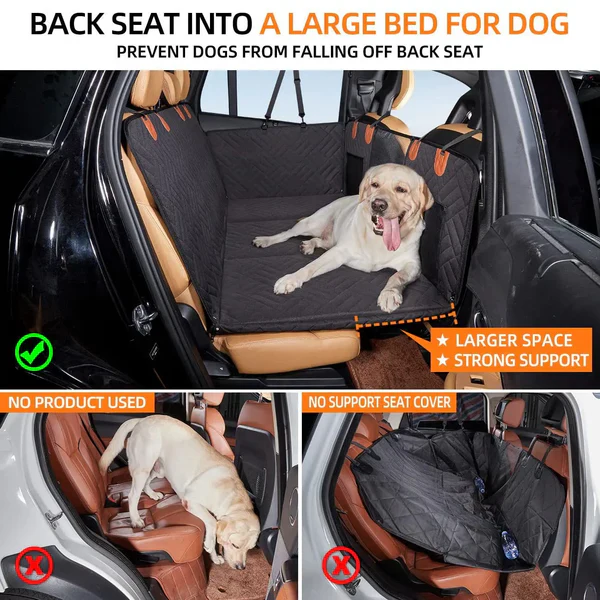 Hard Bottom Car Seat Cover for Dogs - Image 4